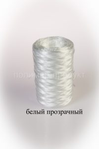 цвет "Белый матовый", нить текс 250, производитель нитки полипропиленовые для мочалок купить